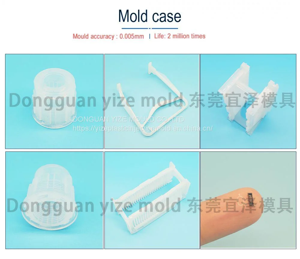 ETFE PFA Plastic Injection Mold Multi-Cavity Mold Complicated Products