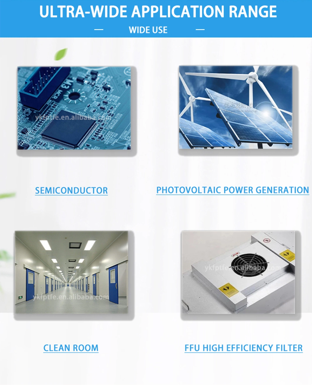 UNM Ash ePTFE Air Filtration Film Fully Meet the Precision Electronic Products Processing and Purification