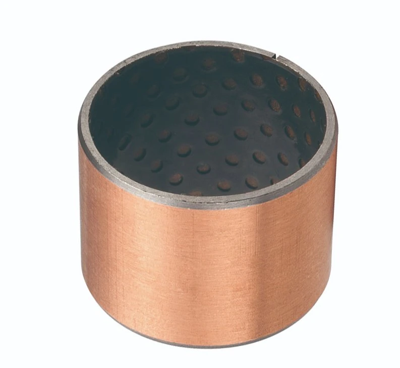 Boundary Lubricating Bushings Steel Bronze Base Material With PTFE PEEK Bushings self-lubricating Bushings