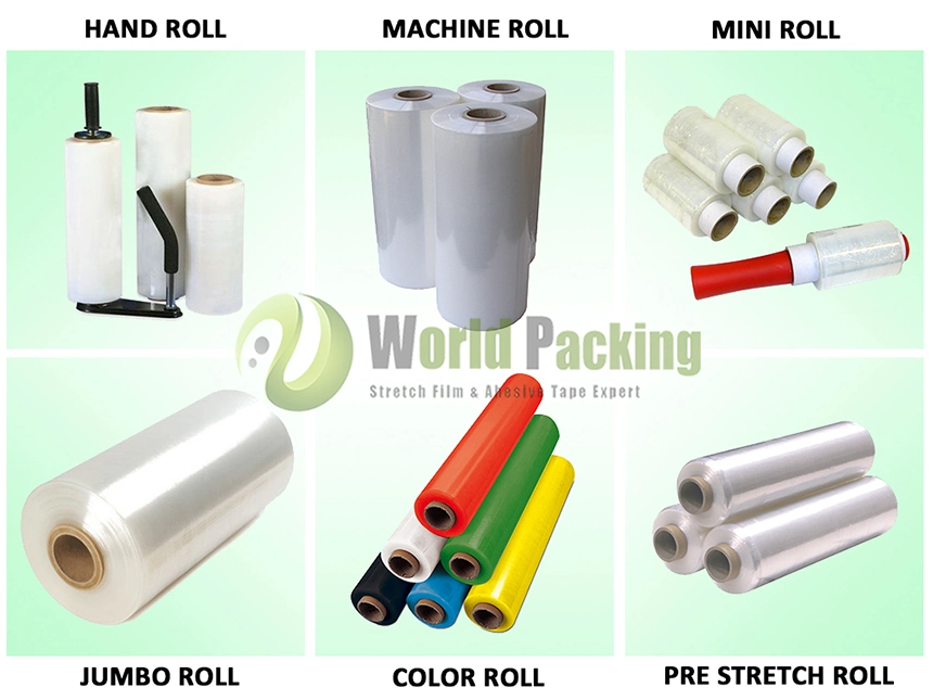 LLDPE Stretch Film Semi-Finished Products (Jumbo roll)
