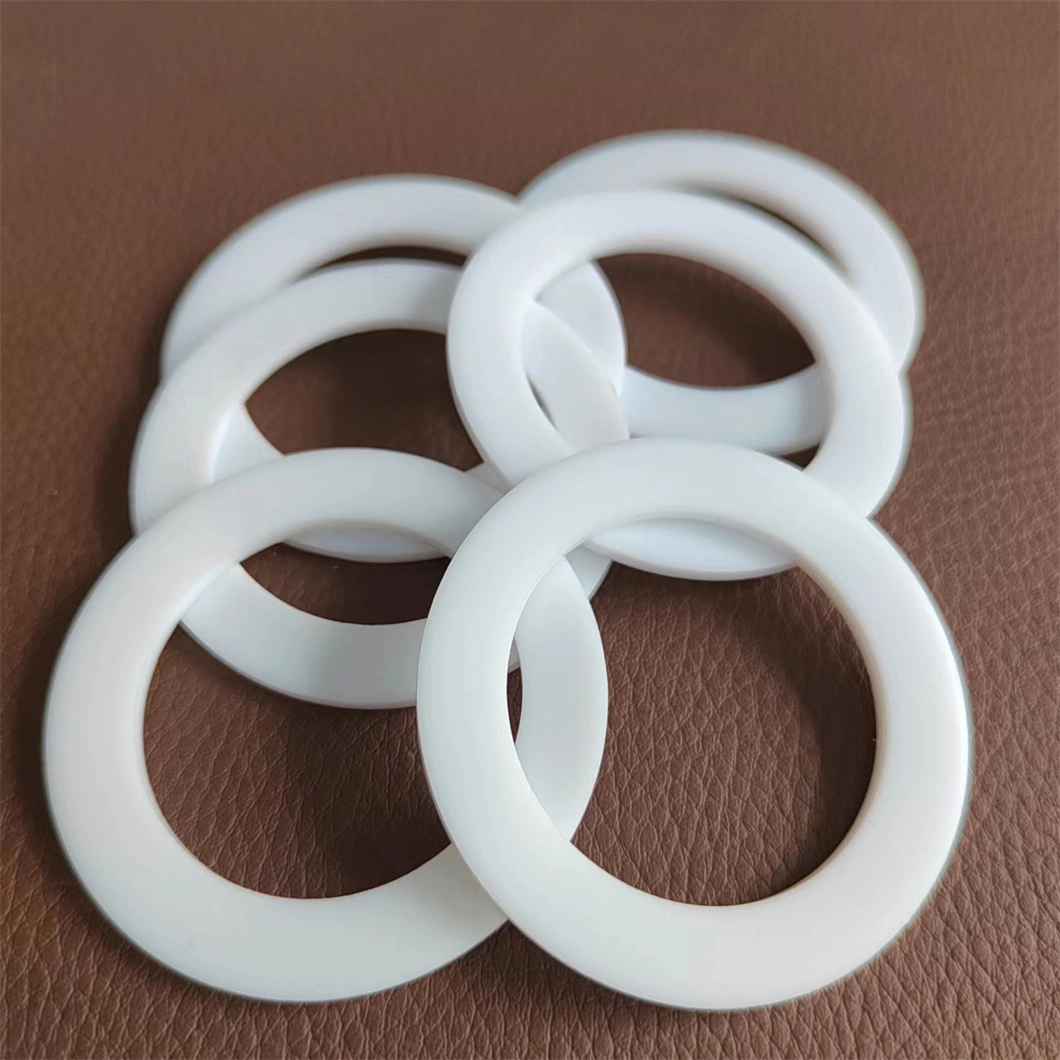 Seal Gasket Standard Size PTFE White Sealing Washer O Ring Rubber Flat Washers