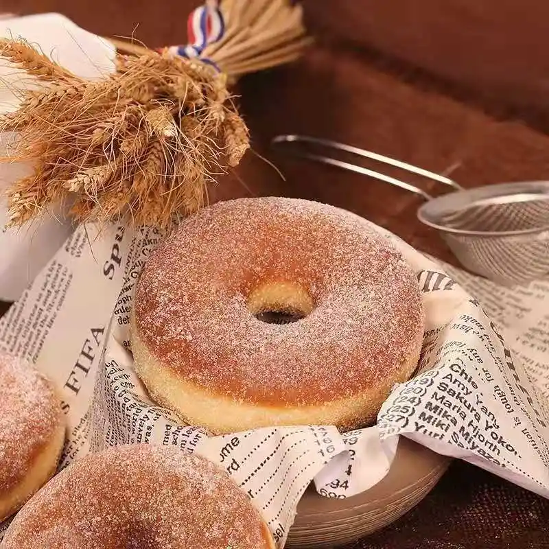 Frozen Baked Sweet Snake Ring Doughnut Bakery Dount Semi-Finished Product