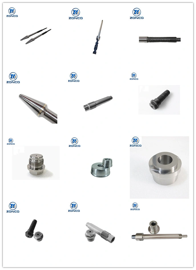 Good Sealing Character Valve Plugs and Seats in Tungsten Carbide for Valve & Pump