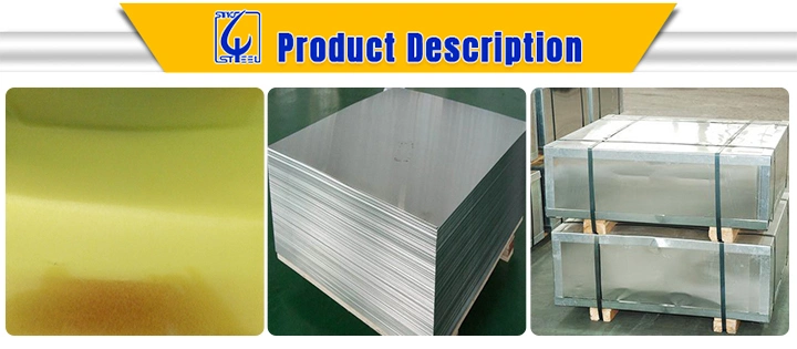 Tin Free Steel Golden Lacquered Printed Semi-Finished Products