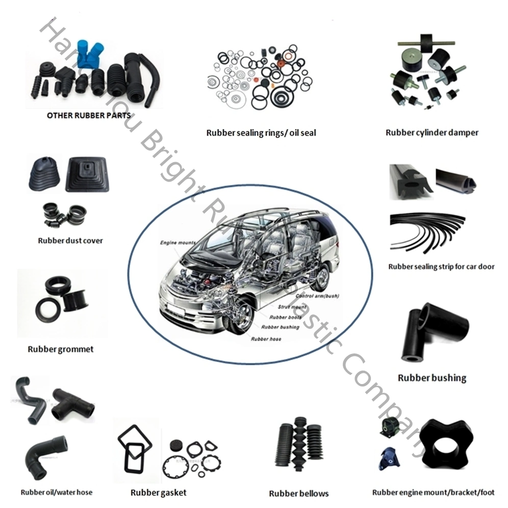 China Factory Custom Rubber Molding Parts Focus on Rubber Products Design and Manufacture for 25years